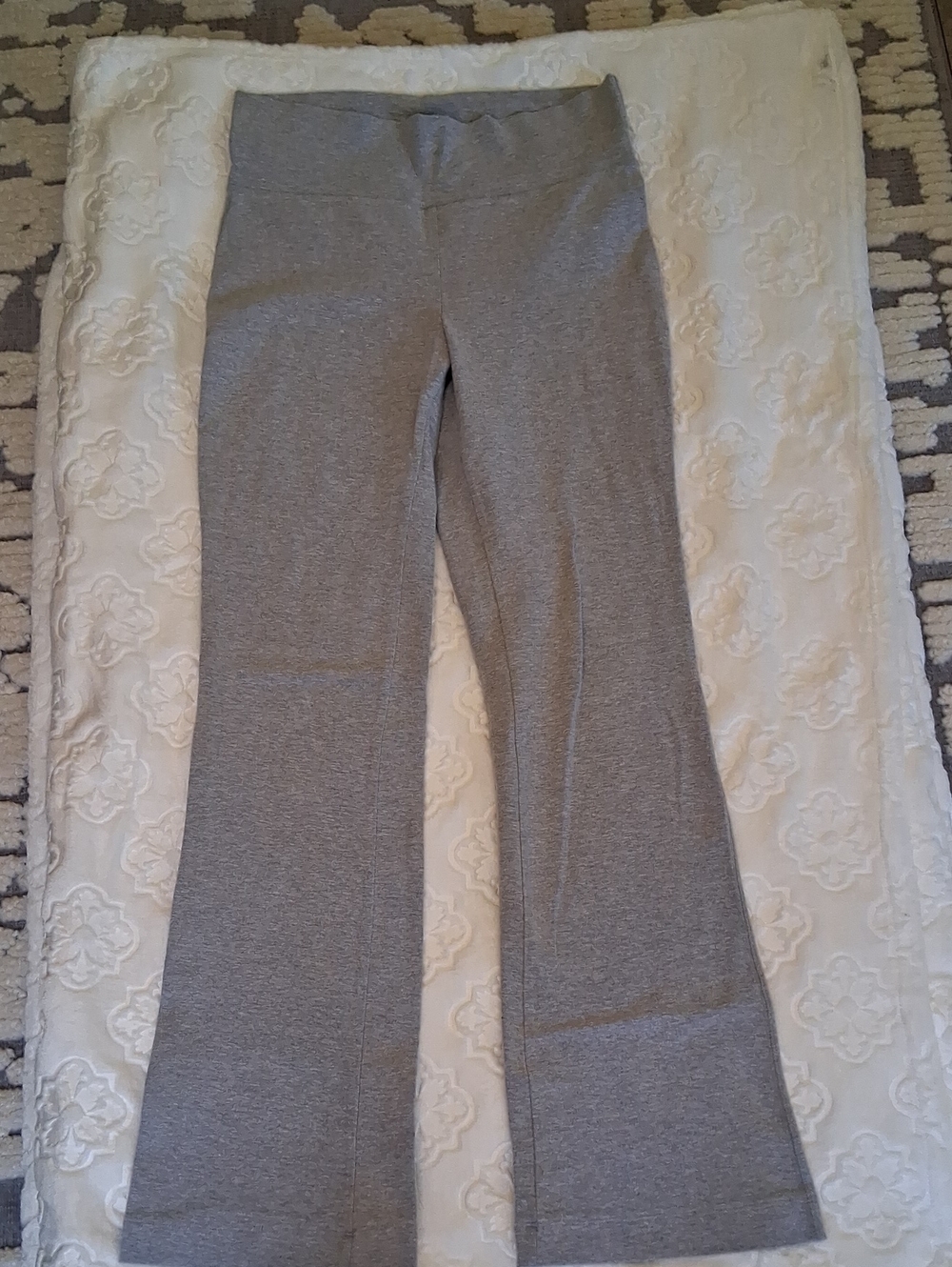 Moschino Gray Wide-Leg Pants